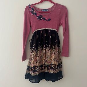 Truly Me girls dress size 7 with chiffon skirt
